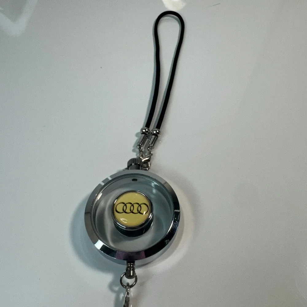 Audi Car‎ Auto Charm Freshener Tassel Handbag Purse Key Ring Keychain